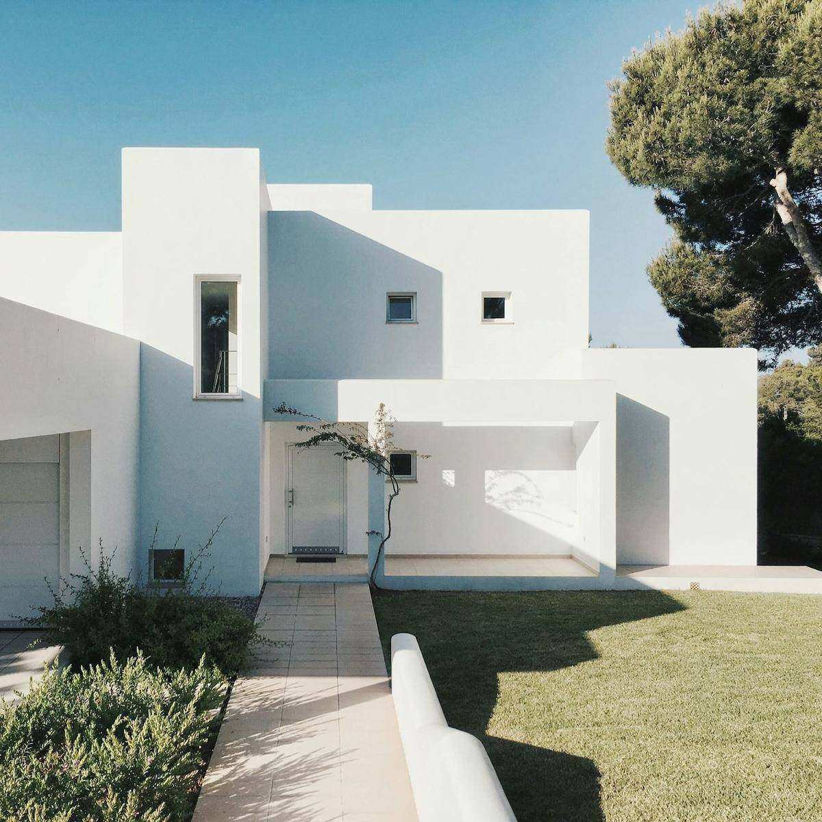 Modern home exterior